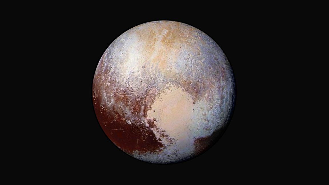 Зображення Плутона отримане New Horizons