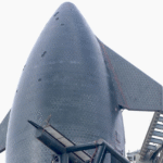 Starship SpaceX у момент запуску