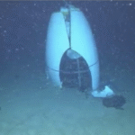 Підводний човен Titan під водою