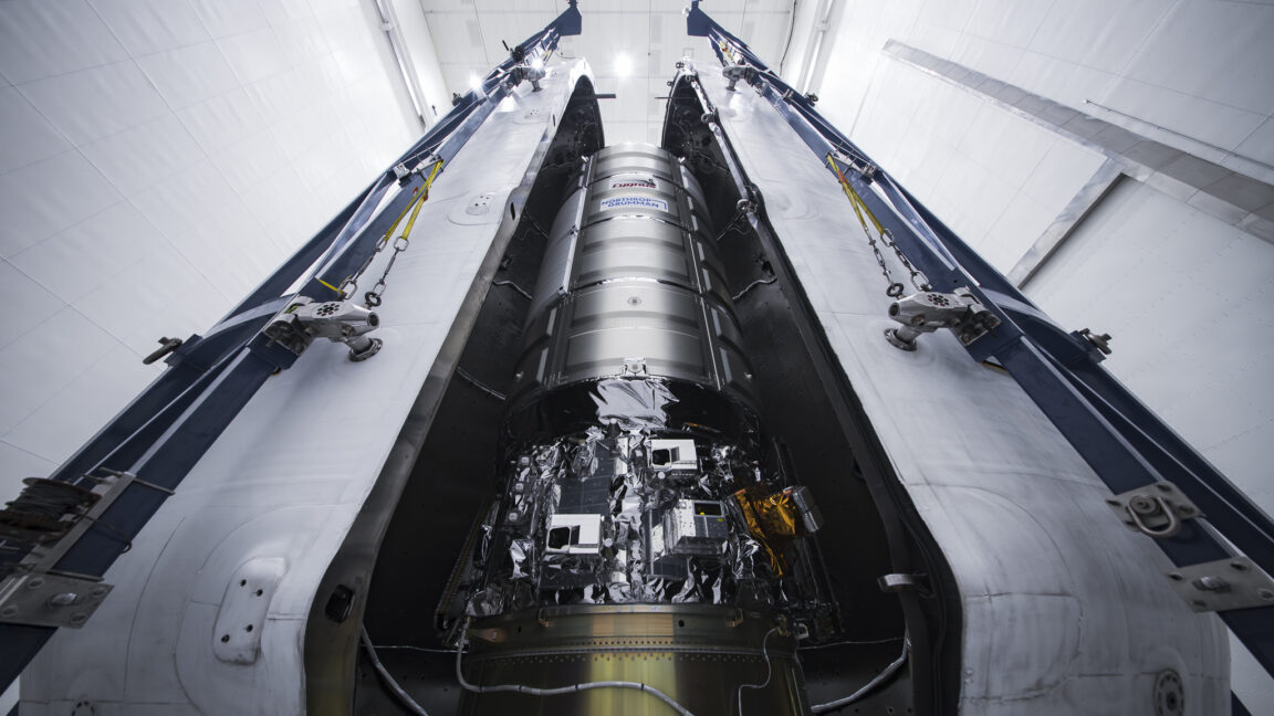 Космічний апарат Cygnus XL під час запуску