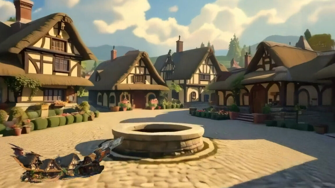 3D worlds created by HunyuanWorld-Voyager