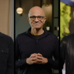 Логотипи Microsoft, Nvidia та Anthropic