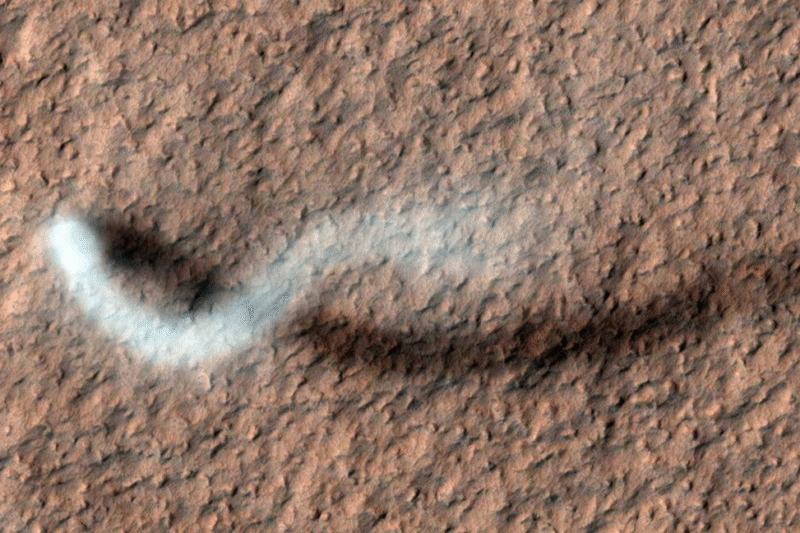 Сильні вітри на Марсі: нові дані про атмосферу червоної планети